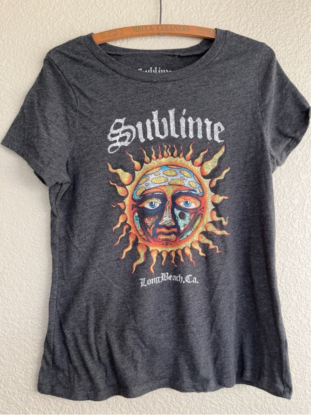 Sublime Band Sun Logo Tee Women’s Size Large